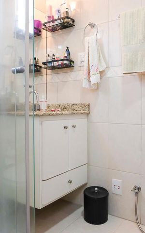 Apartamento para alugar com 86m², 3 quartos e 2 vagasBanheiro da suíte