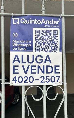 Casa para alugar com 50m², 1 quarto e 1 vaga Casa para alugar com 50m², 1 quarto e 1 vagaPlaca