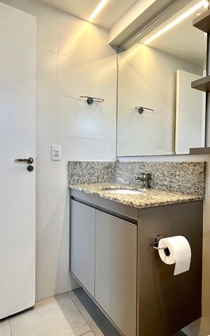 Apartamento para alugar com 61m², 2 quartos e 1 vaga Apartamento para alugar com 61m², 2 quartos e 1 vagaBanheiro da Suíte