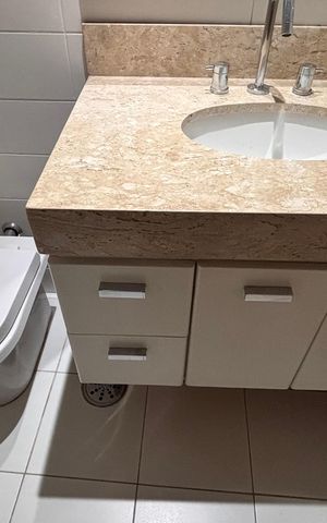 Apartamento para alugar com 90m², 3 quartos e 1 vagaBanheiro da Suíte