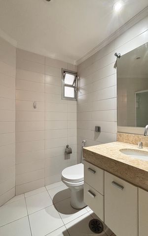 Apartamento para alugar com 90m², 3 quartos e 1 vagaBanheiro da Suíte