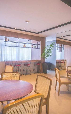 Apartamento à venda com 29m², 1 quarto e sem vaga Apartamento à venda com 29m², 1 quarto e sem vagaÁrea comum - Salão de festas