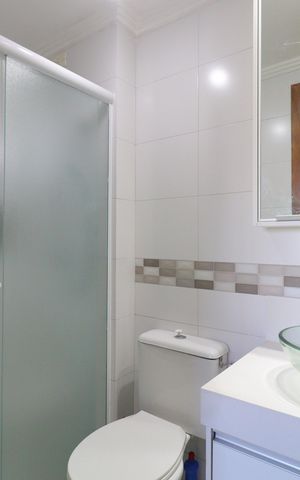 Apartamento para alugar com 65m², 3 quartos e 1 vagaBanheiro da Suíte
