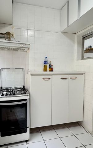 Apartamento para alugar com 57m², 1 quarto e 1 vagaÁrea de Serviço