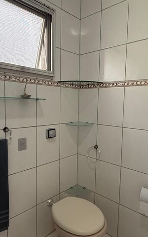 Apartamento para alugar com 57m², 1 quarto e 1 vagaBanheiro Social