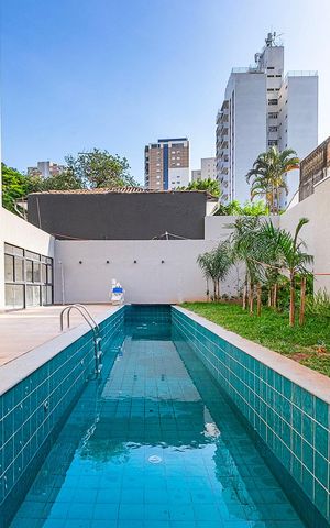 Apartamento para alugar com 28m², 1 quarto e sem vaga Apartamento para alugar com 28m², 1 quarto e sem vagaPiscina
