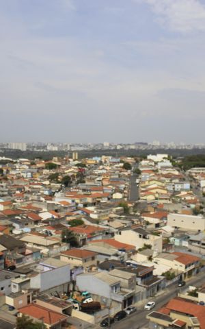 Apartamento à venda com 62m², 2 quartos e 1 vagaVista da cozinha e área de serviço