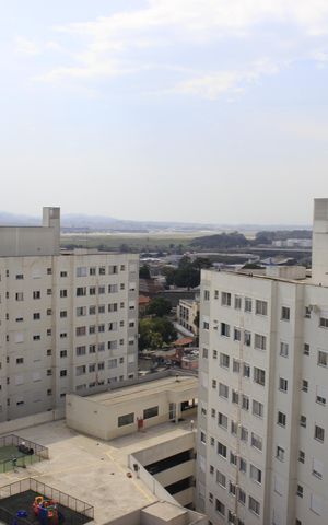 Apartamento à venda com 62m², 2 quartos e 1 vagaVista da varanda gourmet