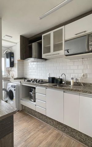 Apartamento para alugar com 74m², 3 quartos e 1 vaga Apartamento para alugar com 74m², 3 quartos e 1 vagaCozinha e Área de Serviço