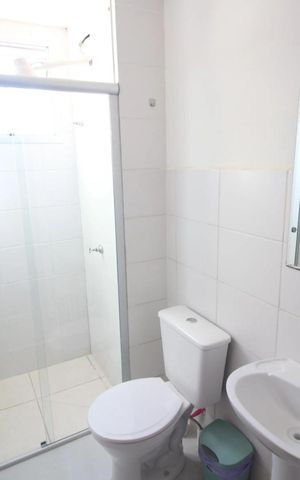 Apartamento para alugar com 57m², 2 quartos e 2 vagas Apartamento para alugar com 57m², 2 quartos e 2 vagasBanheiro
