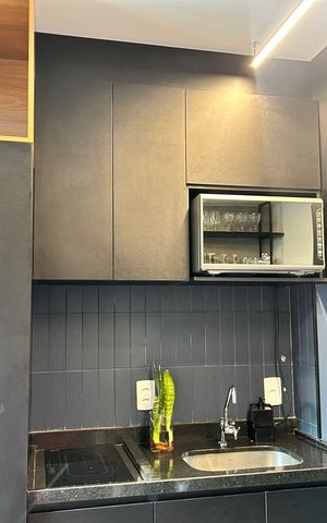 Apartamento para alugar com 27m², 1 quarto e sem vaga