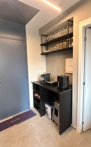 Apartamento para alugar com 27m², 1 quarto e sem vaga