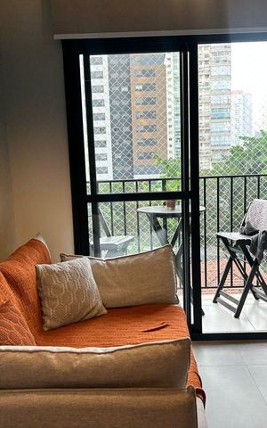 Apartamento para alugar com 27m², 1 quarto e sem vaga