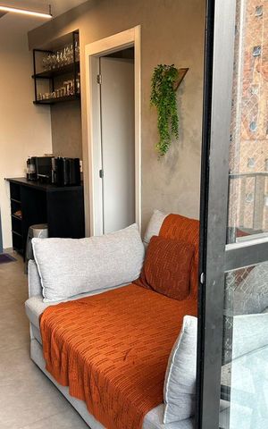 Apartamento para alugar com 27m², 1 quarto e sem vaga