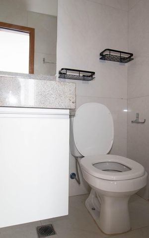 Apartamento para alugar com 84m², 1 quarto e 1 vagaBanheiro da Suíte