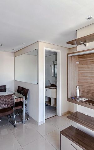 Apartamento para alugar com 56m², 2 quartos e 1 vagaSala