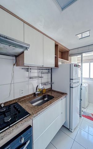 Apartamento para alugar com 56m², 2 quartos e 1 vagaCozinha