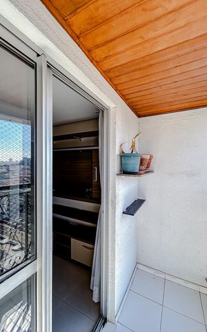 Apartamento para alugar com 56m², 2 quartos e 1 vagaVaranda