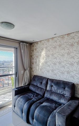 Apartamento para alugar com 56m², 2 quartos e 1 vagaSala