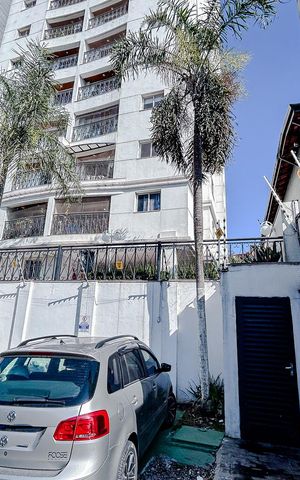 Apartamento para alugar com 56m², 2 quartos e 1 vagaFachada com Plaquinha