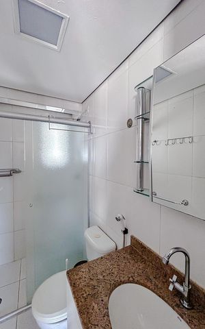 Apartamento para alugar com 56m², 2 quartos e 1 vagaBanheiro