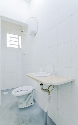 Casa para alugar com 35m², 1 quarto e sem vagaBanheiro 