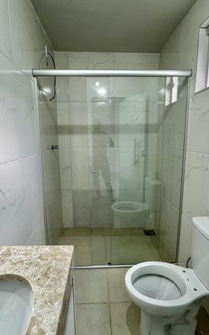 Casa para alugar com 85m², 2 quartos e 1 vagaBanheiro 