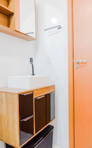 Apartamento à venda com 60m², 2 quartos e 1 vagaBanheiro da Suíte