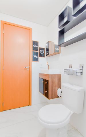 Apartamento à venda com 60m², 2 quartos e 1 vagaBanheiro Social