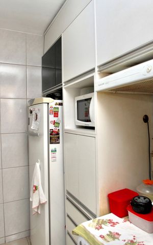 Apartamento para alugar com 52m², 2 quartos e 1 vaga Apartamento para alugar com 52m², 2 quartos e 1 vagaCozinha e Área de Serviço