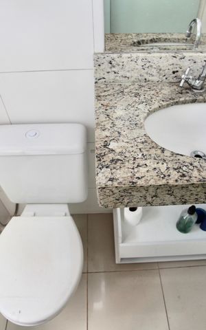 Apartamento para alugar com 52m², 2 quartos e 1 vaga Apartamento para alugar com 52m², 2 quartos e 1 vagaBanheiro Social