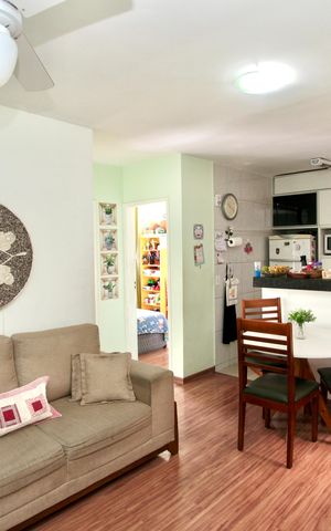 Apartamento para alugar com 52m², 2 quartos e 1 vaga Apartamento para alugar com 52m², 2 quartos e 1 vagaSala