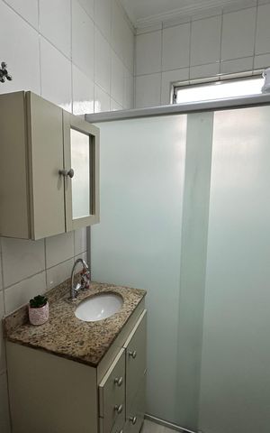 Apartamento para alugar com 29m², 1 quarto e 1 vaga Apartamento para alugar com 29m², 1 quarto e 1 vagaBanheiro
