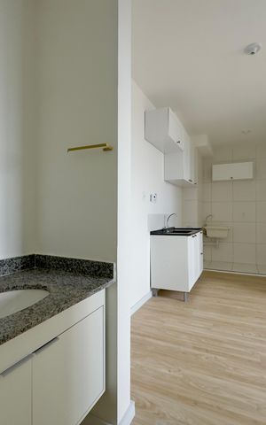 Apartamento para alugar com 35m², 2 quartos e sem vaga Apartamento para alugar com 35m², 2 quartos e sem vagaLavabo
