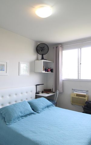 Apartamento à venda com 50m², 2 quartos e 1 vagaQuarto 2