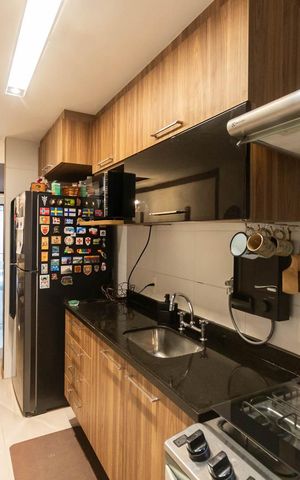Apartamento à venda com 93m², 2 quartos e 1 vagaCozinha