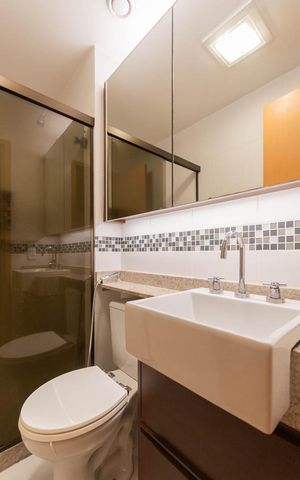 Apartamento à venda com 93m², 2 quartos e 1 vagaBanheiro Suíte