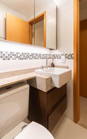 Apartamento à venda com 93m², 2 quartos e 1 vagaBanheiro Suíte