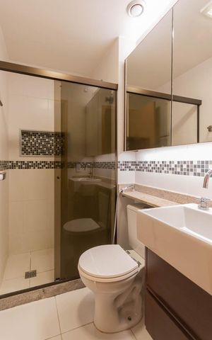 Apartamento à venda com 93m², 2 quartos e 1 vagaBanheiro Suíte