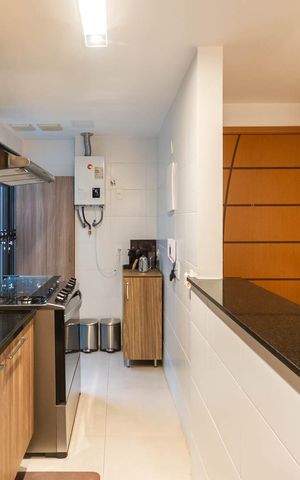 Apartamento à venda com 93m², 2 quartos e 1 vagaCozinha