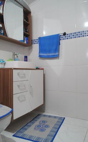 Casa à venda com 125m², 3 quartos e 2 vagasBanheiro da Suíte