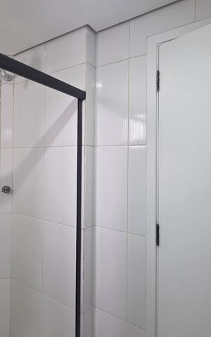 Apartamento para alugar com 77m², 3 quartos e 2 vagas Apartamento para alugar com 77m², 3 quartos e 2 vagasBanheiro da Suíte