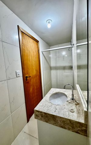 Casa para alugar com 40m², 1 quarto e sem vaga Casa para alugar com 40m², 1 quarto e sem vagaBanheiro