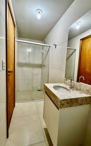 Casa para alugar com 40m², 1 quarto e sem vaga Casa para alugar com 40m², 1 quarto e sem vagaBanheiro