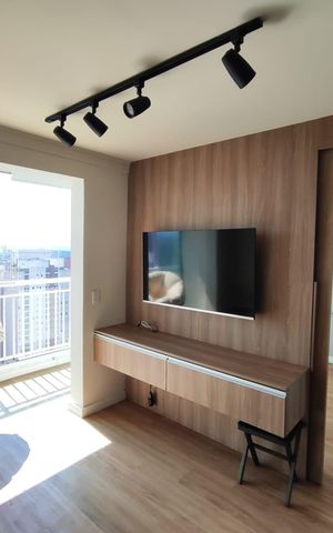 Apartamento à venda com 40m², 1 quarto e 1 vaga Apartamento à venda com 40m², 1 quarto e 1 vagaSala