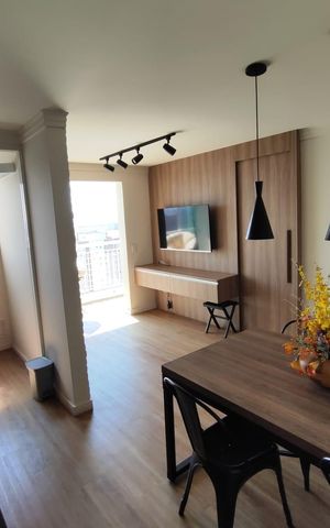 Apartamento à venda com 40m², 1 quarto e 1 vaga Apartamento à venda com 40m², 1 quarto e 1 vagaSala
