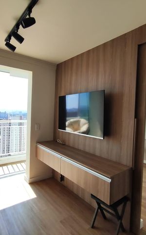 Apartamento à venda com 40m², 1 quarto e 1 vaga Apartamento à venda com 40m², 1 quarto e 1 vagaSala