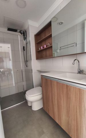 Apartamento à venda com 40m², 1 quarto e 1 vaga Apartamento à venda com 40m², 1 quarto e 1 vagaBanheiro