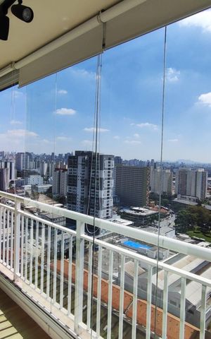 Apartamento à venda com 40m², 1 quarto e 1 vaga Apartamento à venda com 40m², 1 quarto e 1 vagaVaranda