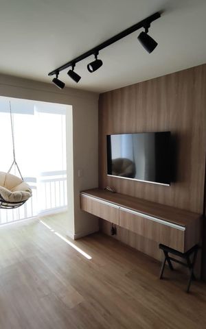 Apartamento à venda com 40m², 1 quarto e 1 vaga Apartamento à venda com 40m², 1 quarto e 1 vagaSala